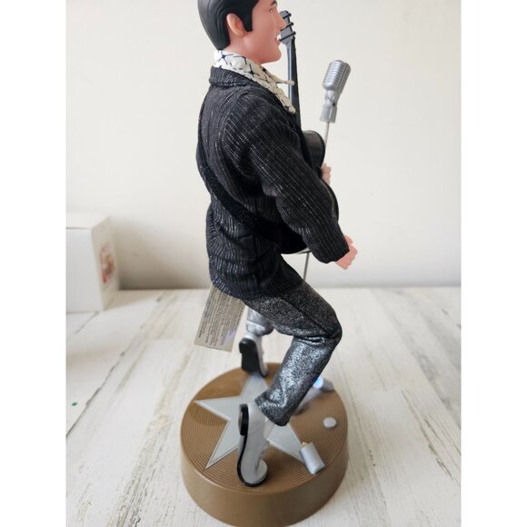 Santa's best Elvis‎ Presley vintage as is talking singing statue figurine - Picture 6 of 8